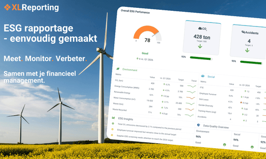 ESG reporting met XLReporting