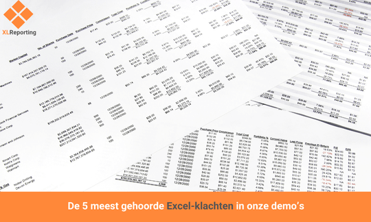 De 6 meest gehoorde Excel-klachten xlreporting