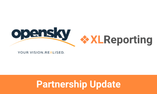 xlreporting opensky partnership announcement