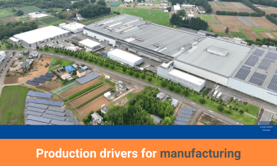 production drivers for manufacturing xlreporting