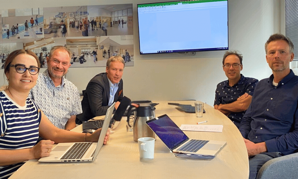 project-team in actie met xlreporting