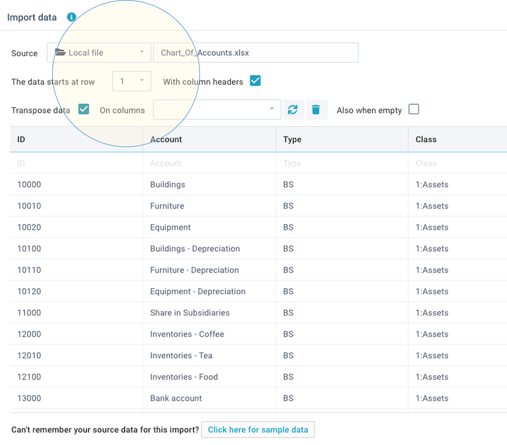 screenshot define imports source