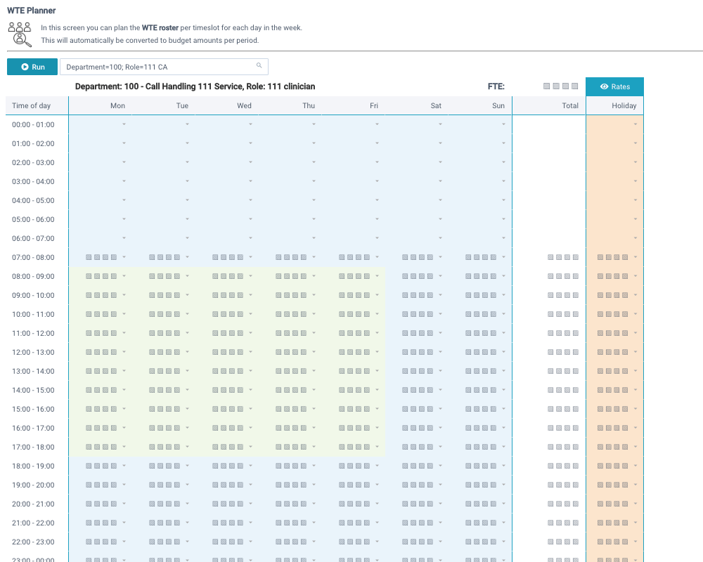 planner wte xlreporting